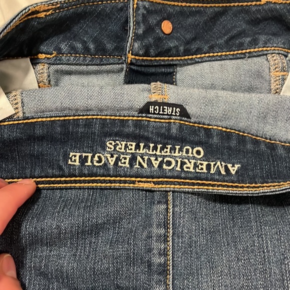 American eagle stretchy jean button up skirt - Picture 4 of 5